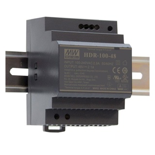 DIN-RAIL VOEDING 100W 12V 70x90x54.5 (WxHxD mm)
