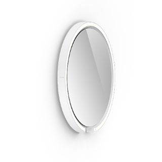 Mito sfera 40 »air« wide matt white, mirror clear 20W 2700-4