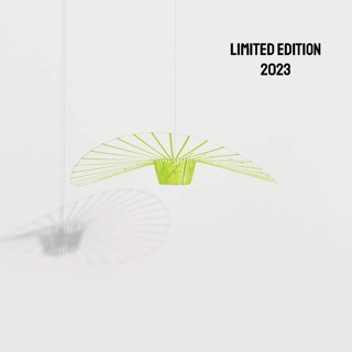 Vertigo Limited edition hanglamp klein 110cm E27 - Neon geel