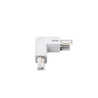 Global L-connector XTS34 white