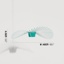 Vertigo Limited edition hanglamp medium 140cm E27 - Smaragd
