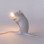 Mouse Lamp Mac / Sitting / White